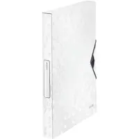 Leitz WOW - Boksfil - rygbredde: 30 mm - for A4 (210 x 297 mm) - kapacitet: 250 ark - hvid