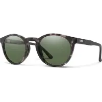 Smith - Solbriller - Westward Matte Gray Tortoise ChromaPop Polarized Gray Green til Unisex - Grå