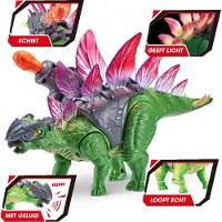 Zuru Stegosaurus-dinosaurfigur Med Lys Og Lyde 37x23x11 Cm