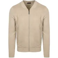 State of Art Vest Zip Bomber Beige måle