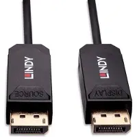 Lindy Displayport 40 M Fiberoptisk Kabel