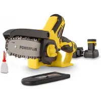 Powerplus 2 Bat 12v 2.0ah 100 Mm Mini Trådløs Beskæringssav
