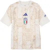 Adidas Funktionsskjorte 'Figc' camel / navy / knaldrød / uldhvid