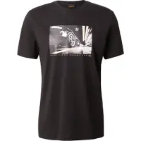 BOSS Regular fit T-shirt i let bomuldsjersey