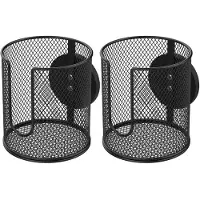 Exogio 2pcs Magnetic Cup Holder Fall Protection for Tractor, Mower, School Bus Ferrous