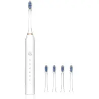 Exogio Electric Toothbrush Electric Toothbrush Rechargeable Universal Soft Brush Home Portable Electric Toothbrush Set A