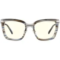 Gunnar Optiks KAI-03309, Kvinder, Firkant, Klassisk, Blå, Brun, Nylonpolymer, 1 År