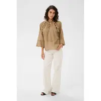 Kaffe Bluse 'Flora' beige