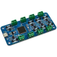 Typecat USB to 8-Way RS485 Communication Module CH348L Half-Duplex Signal Transmission with Indicator Light for Scanner Printer