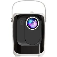 Kepptory S10 1080P Projector -Compatible Android Portable Projector 5G Wifi Home Theater White EU PLUG