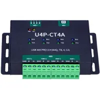 Kepptory USB Serial Port Module Industrial Grade USB to 4-Way RS485 Converter CH344Q Chipset Bidirectional Conversion Module