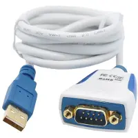 Kepptory USB to RS232 Cable Converter FTDI USB 2.0 to RS232 Cord USB to RS232 Serial DB9 Adapter for Windows 1m