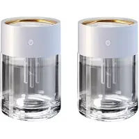 Typecat 2L Transparent Luftfugter med Stor Kapacitet, USB Mute og LED-lampe, Ultras