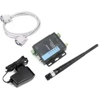 Kepptory USR-W610 RS485/RS232 Support Port Modbus TCP/RTU Industrial WiFi Serial to Ethernet Converter EU PLUG