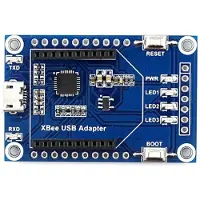 Kepptory For XBee USB Adapter UART Communication Board Supports XBee Connectivity USB to UART Module Configure