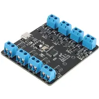 Typecat USB to 8 Channel Way RS485 Serial Port Board Type-C to 8 Way RS485 Multi-Channel Uart Hub RS485 Module
