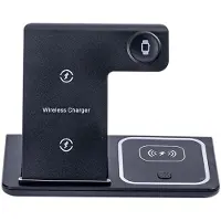 Kepptory Foldable Wireless Charging Stand/Plate, Charging Station Base, Suitable for Charging Mobile Phones and Watches.