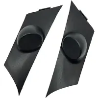 Tlily Car Tweeter Triangle Tweeter Speaker Shell Tweeter Triangle Treble Horn Cover for VIII 2010 2011