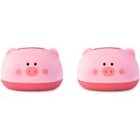 Torribaly 2X Napkin Holder Household Living Room Dining Room Pig Storage Box Simple Storage Tissue Box