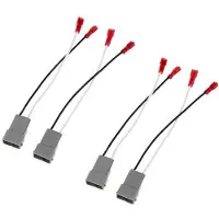 Torribaly 2Pairs 6.5inch Car Speaker Adapter Board and Wiring Harness for for for for Crosstour for Accord
