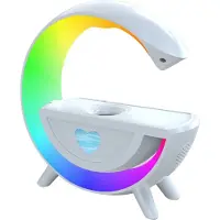 Typecat Luftfugter med RGB-funktion, 350 ml, Bluetooth 5.0-højttaler, til Home Off