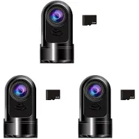 Typecat 3X 1080P HD 360 Rotating ADAS Dashcam, Car Dash Camera with 32GB Card, 24H Parking Mode/Night Vision