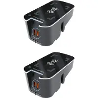 Tlily 2X 15W Car for Wireless Charger Charging Plate Phone Holder for XC90 S90 XC60 VC60 S60 V90