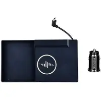 Typecat Car Wireless Charger Center Console Fast Mobile Phone Charging Panel for Outlander 2023 2024