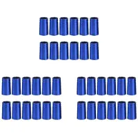 Melitt 36Pcs Ferrules .370 Aluminum 25mm for Irons Shafts Club Accessories