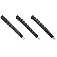 Melitt 3X Wrap Grip Pure Handmade Leather Material Standard Club Grips Putter Grips-Black