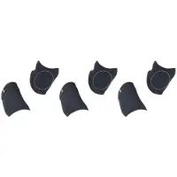 Melitt 6X Compression Arch Support with Comfort Gel Pad,Arch Brace for Flat Feet Cushions for Women & Men, Black