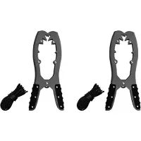 Melitt 2X Kayak Anchor Grip,Canoe Anchor Grip,Brush Anchor Gripper Clamp Rubber Non-Slip GripA