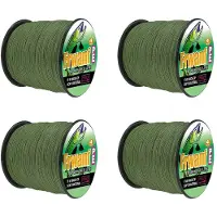 Melitt 4X Frwanf PE Braided Fishing 4 Strand 100M Super Strong Multifilament Thread for Carp Fishing Carp Lines 12Lb 2.0
