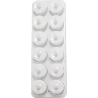 Melitt Rechargeable LED Electric Candles, Flameless Flickering Tea Lights, Decorations for Christmas,Set of 36,White US Plug