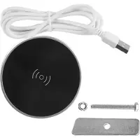 Melitt Built in Desktop Wireless Charger Desktop Furniture Embedded Fast Wireless Charger Charging for Smartphone