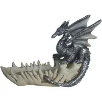 Melitt Retro Dragon Tooth Storage Decor Desktop Storage Tray Key Plate Home Decoration Dice Tray Key Wallet Storage Box