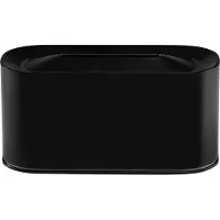 Melitt USB Aroma Diffuser Essential Oil Diffuser Simulation Flame Essential Oil Aromatherapy Desktop Air Humidifier Black