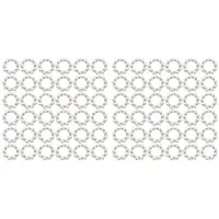 ISTOVO 200Pcs Pearl Napkin Rings Napkin Ring Holder Imitation Beaded Napkin Rings Elegant Rhinestone Serviette Rings Buckle