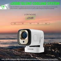 Typecat HY260 PRO 1080P Android 11 4K Projektor 200ANSI Wifi6 BT5.4 Biografudgang