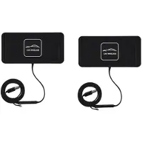 Typecat 2pcs 5/7.5/10W C1 Car for Wireless Charger Pad Fast Charging Dock Station Non-Slip Mat