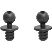 Melitt 2pcs 1-1/2 Inch Solo Mount Base for Ram Kayak Accessories,for Kayaks with RAM Screw in Adapter Holes