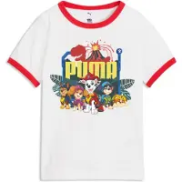 Puma x PAW PATROL Ringer Tee Kids, Collections, White, 4-5Y