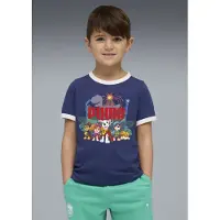 Puma x PAW PATROL Ringer Tee Kids, Collections, Blue Jewel, 2-3Y