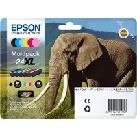 Epson 24 Blækpatron Multipack BK + CMY