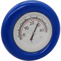 Melitt Swim Pool Thermometers Accessories Water Temperature Gauge Floating Plate Thermometer for Outdoor Indoor Swimming Pools