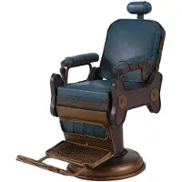 Melitt Iron Model Decorations Crafts Barber Chair Micro-Metal Decoration Home Furnishings Tinplate