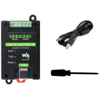 Jojomino Waveshare Din Rail USB to RS232/485 Industrial Grade Isolated Converter FT232RNL Support Wall-Mount and Rail-Mount