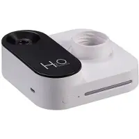 Melitt Camera Shape Humidifier USB Portable Large Mist Volume Desktop Water Bottle Humidifier for Bedroom Office White