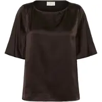 Kaffe Bluse 'KALotte' mørkebrun