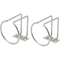 Torribaly 2Pcs Stainless Steel Car Boat Ring Cup Drink Holder Bottle Stand for Marine Yacht Truck RV